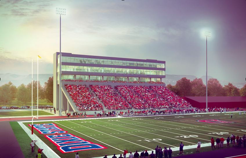 Major renovations of Hansen Stadium are planned for the future. Photo courtesy of Paul Morris. 