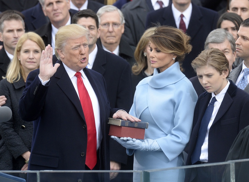 Donald Trump is inaugurated as the 45th president of the United States Friday. Ricks says we should ignore Trump's social media presence, as it promotes fake news and cyber bullying. TNS 