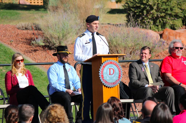 Veterans honored by choir performances, flag ceremony at DSU