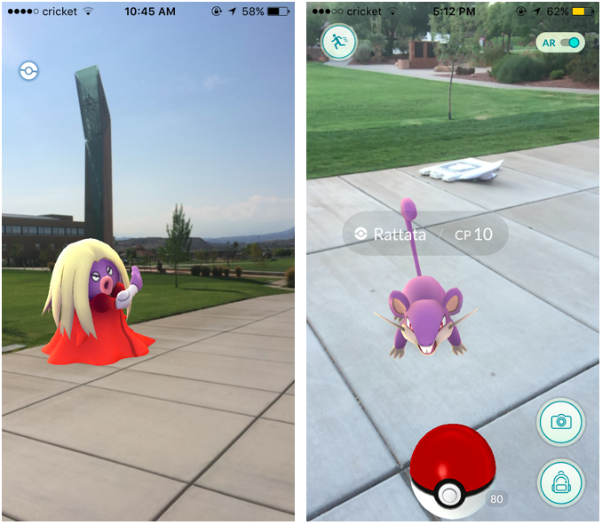 Pokémon Go players battle distraction at DSU